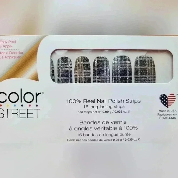 Color Street Real Nail Polish Strips- Plaid Redemption (NWT) - Picture 1 of 2